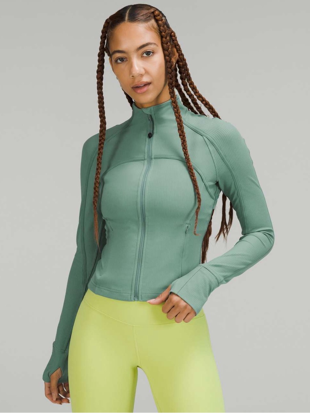 Lululemon define ribbed crop jacket